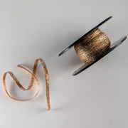 Rose Gold Lurex Flat 3mm 20 Meter